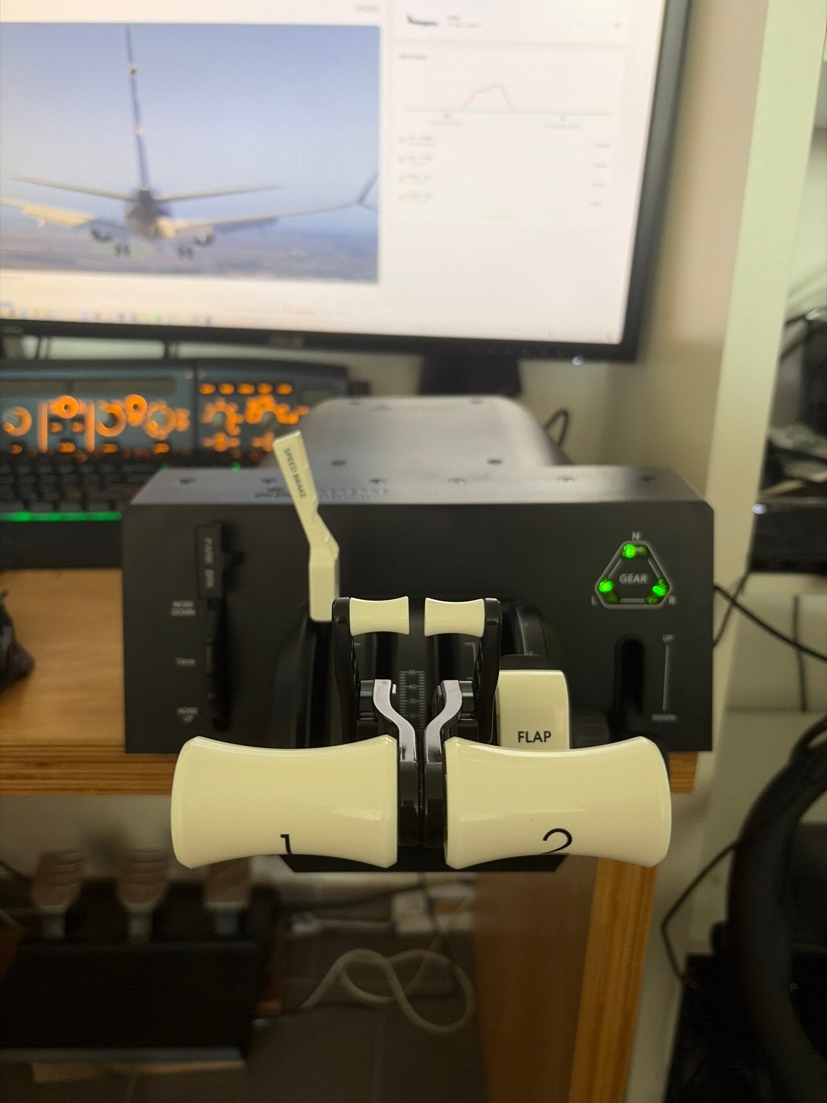 Honeycomb Flight Controls Yoke Lite & Bravo Throttle Lite, Spelcomputers en Games, Spelcomputers | Overige, Zo goed als nieuw