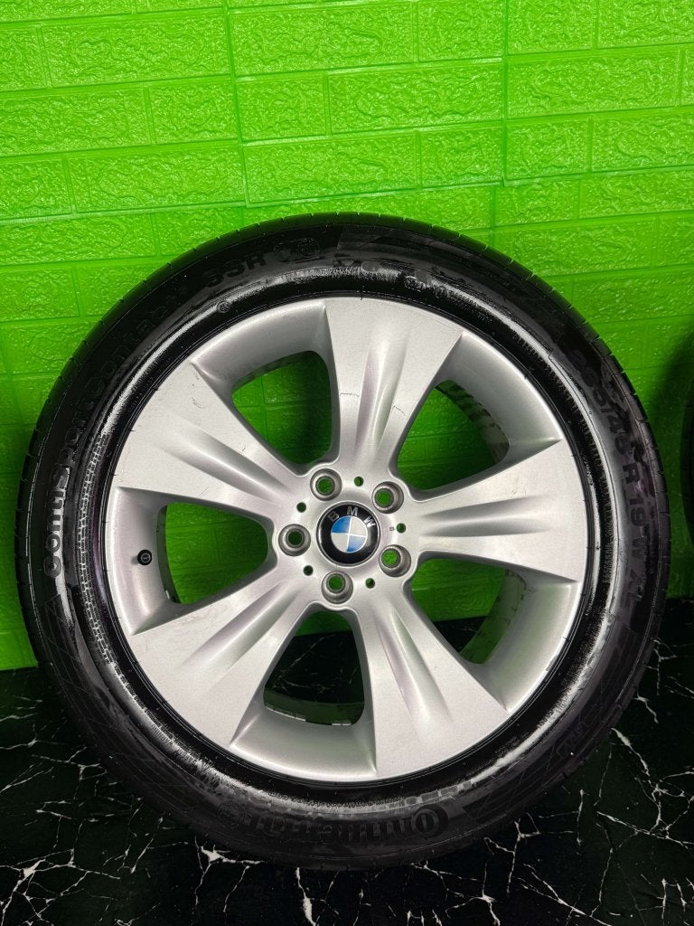 Originele BMW X5 velgen 19" 5x120 Styling 213 zomer e70 e71, Gebruikt, 285 mm, Banden en Velgen, Niet ingevuld