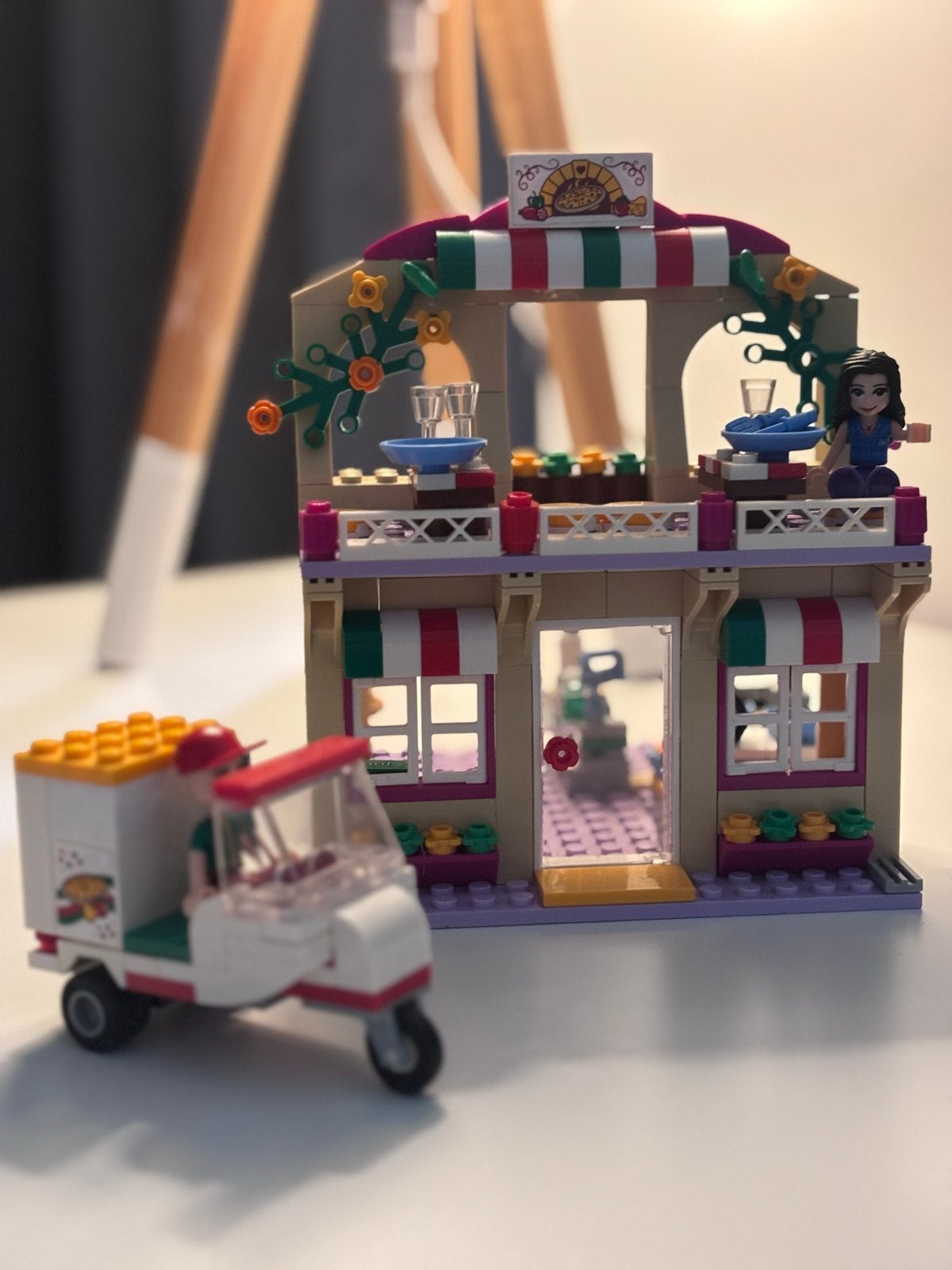 Lego Friends heartlake Pizzeria (41311), Lego, Friends, Ophalen of Verzenden, Zo goed als nieuw