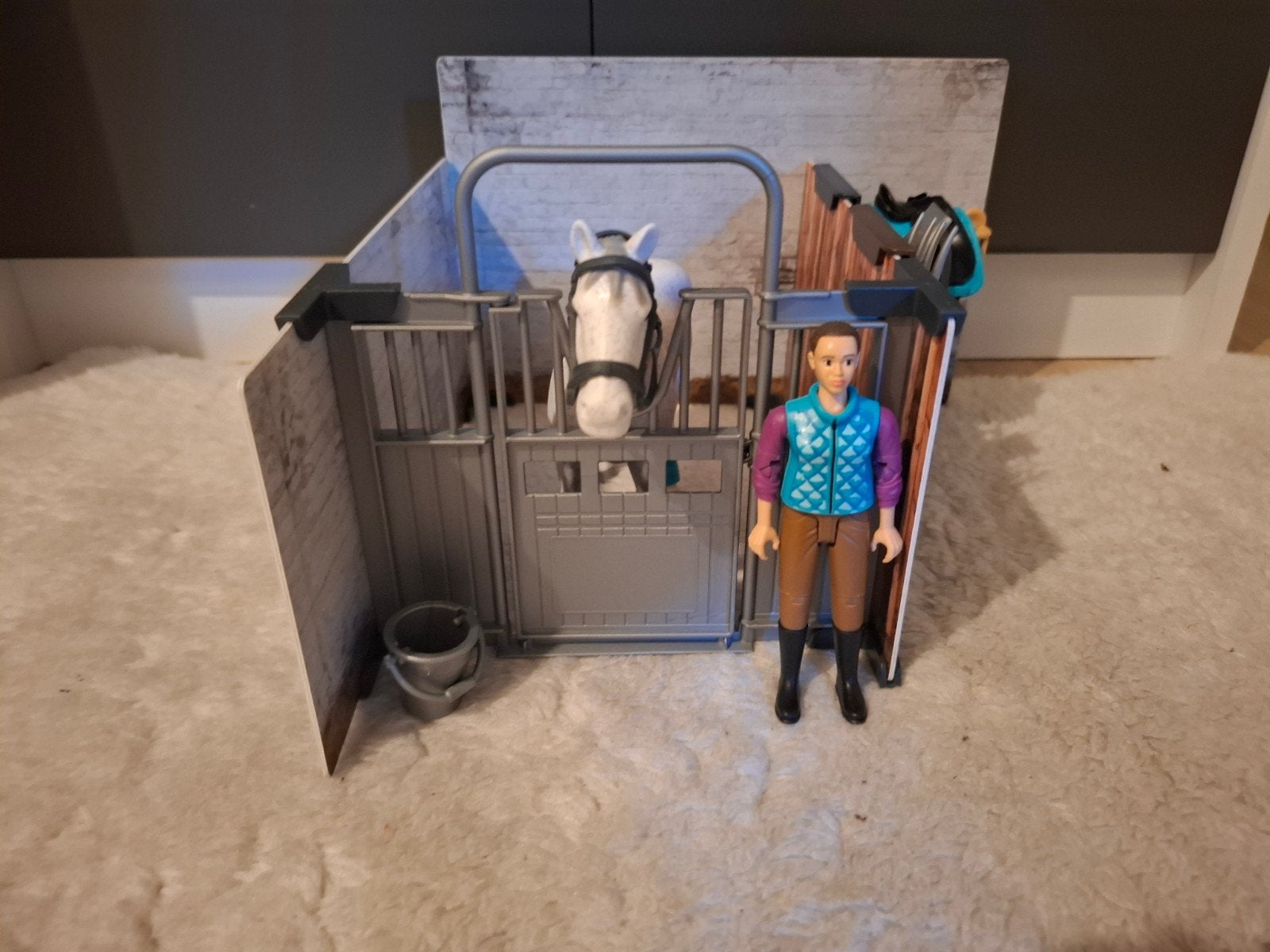 bruder paardenstal, Ophalen of Verzenden, Zo goed als nieuw