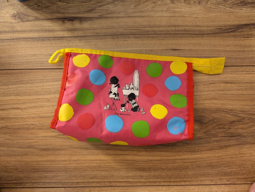 Toilettas voor meisje, Jip en Janneke, Sieraden, Tassen en Uiterlijk, Toilettassen, Ophalen, Gebruikt, Roze, Meisje