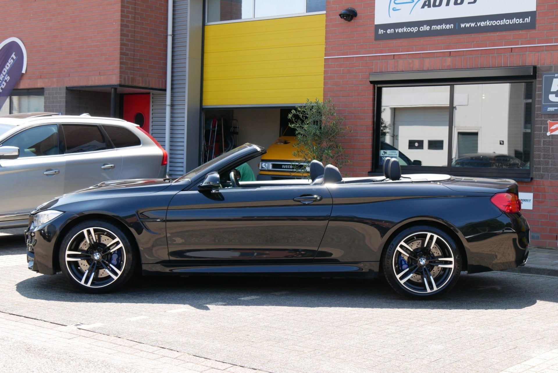 BMW 4-serie Cabrio M4 dealer onderhouden. memory. h&k. carbo, Auto's, Automaat, Dealer onderhouden, Achterwielaandrijving, 4-Serie