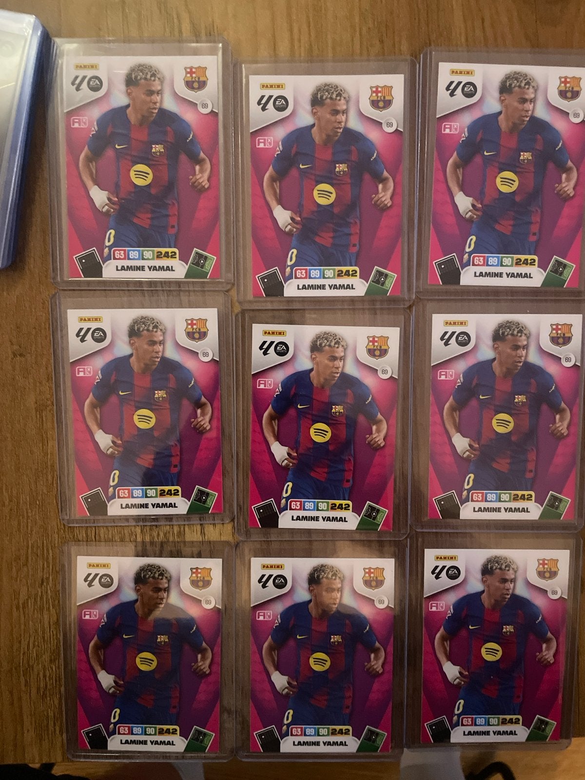 Panini Adrenalyn XL Lamine Yamal FC Barcelona Voetbalkaarten, Ophalen of Verzenden, Zo goed als nieuw, Buitenlandse clubs, Spelerskaart