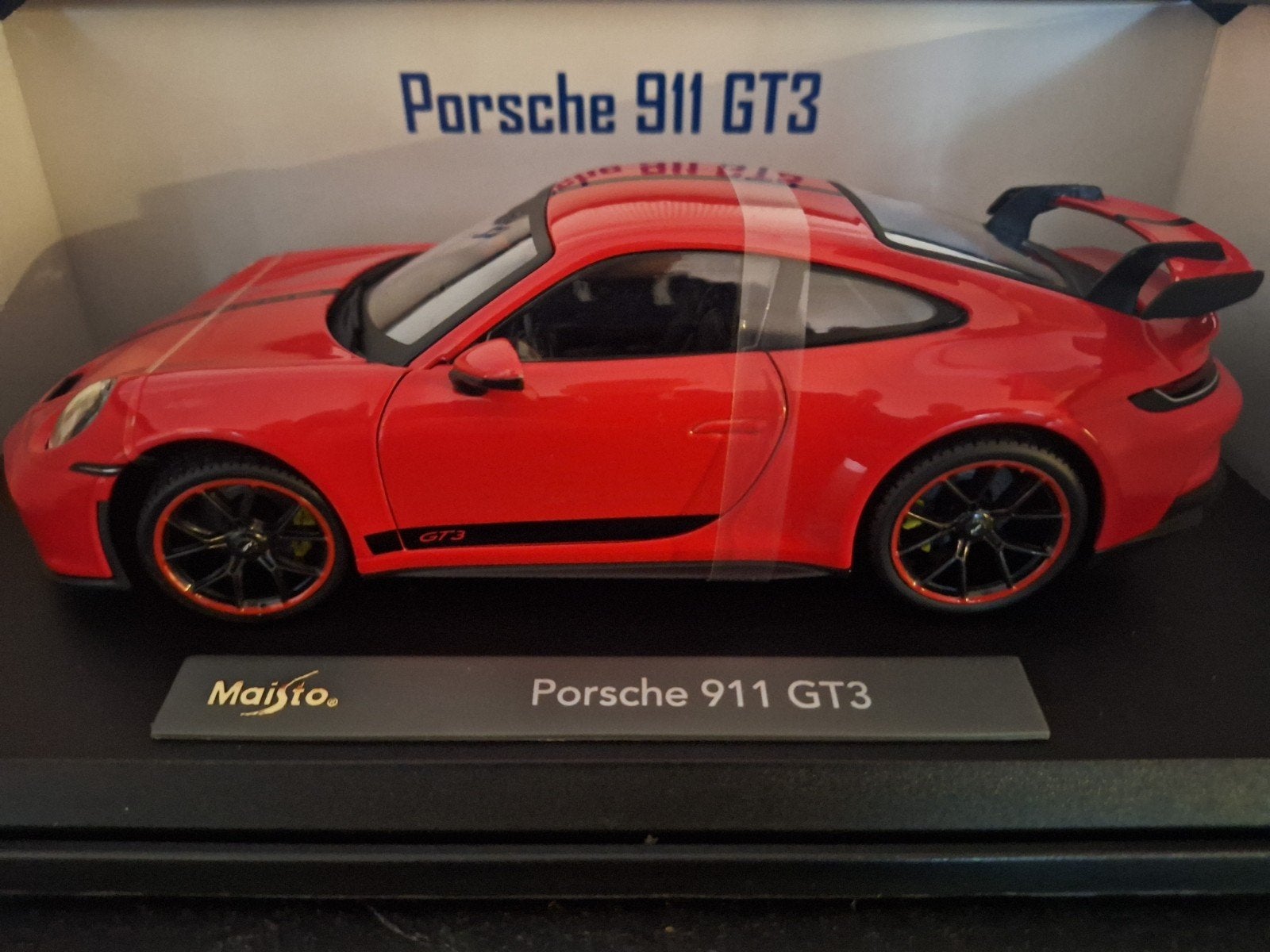Porsche 911 GT3 2022 Schaal 1:18, Maisto, Auto, Nieuw, Ophalen of Verzenden