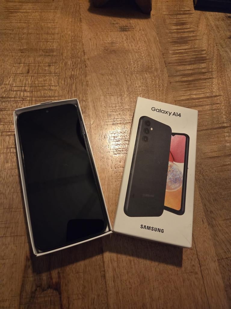 Samsung A14, Zwart, Ophalen of Verzenden, Zo goed als nieuw, 64 GB