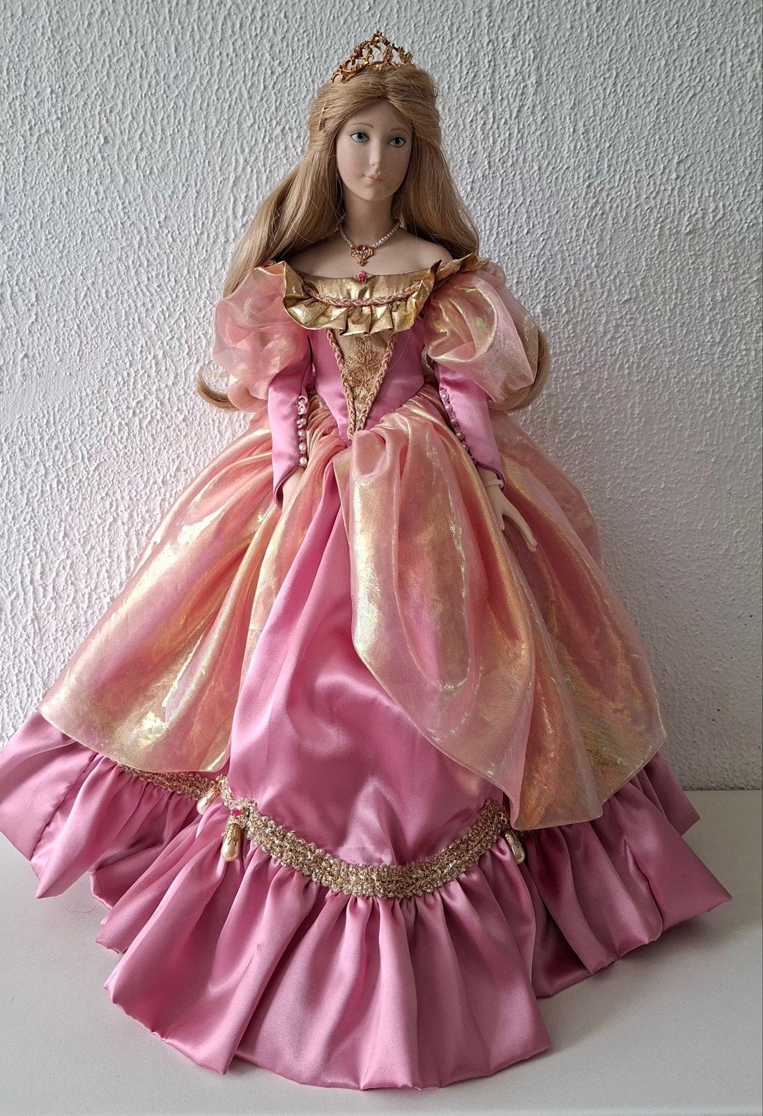 Porseleinen pop Cinderella  Franklin Mint, Ophalen of Verzenden, Zo goed als nieuw, Pop