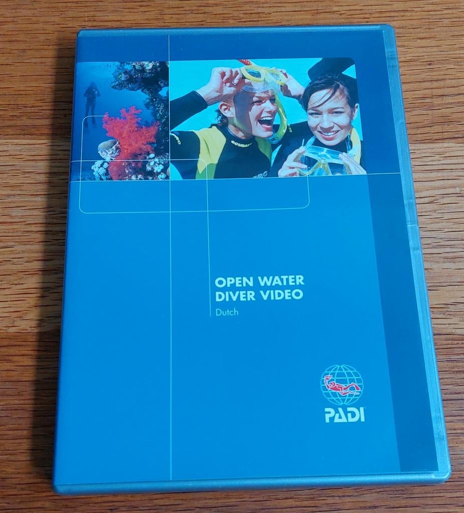 Open water diver video • PADI • Dutch, Alle leeftijden, Ophalen of Verzenden, Zo goed als nieuw