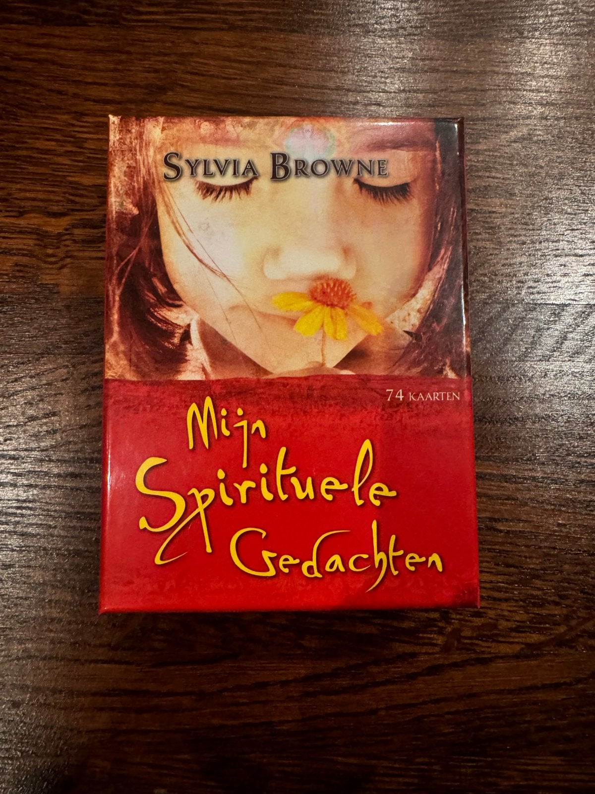 Mijn Spirituele Gedachten - Sylvia Browne (74 kaarten), Boeken, Esoterie en Spiritualiteit, Ophalen of Verzenden, Zo goed als nieuw
