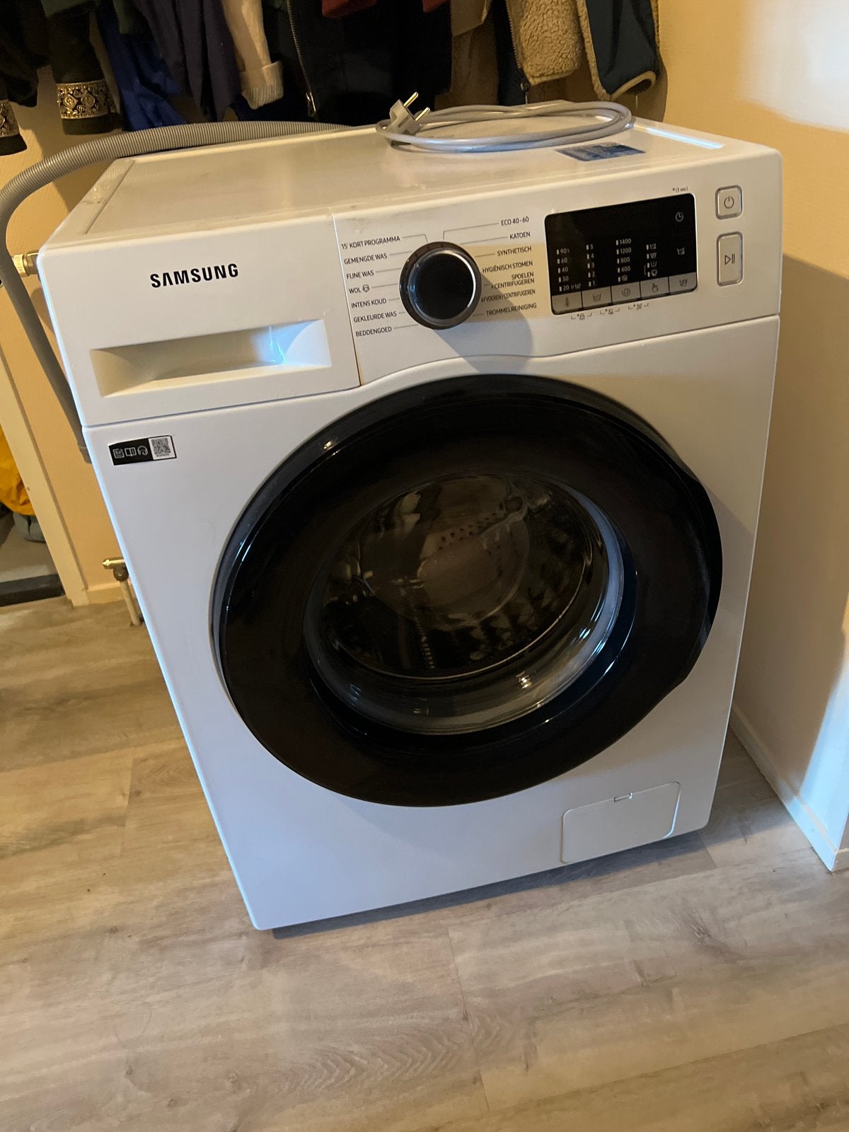 Nette Samsung wasmachine, 3 jaar oud, werkt perfect, Witgoed en Apparatuur, Wasmachines, Ophalen, 1200 tot 1600 toeren, Gebruikt