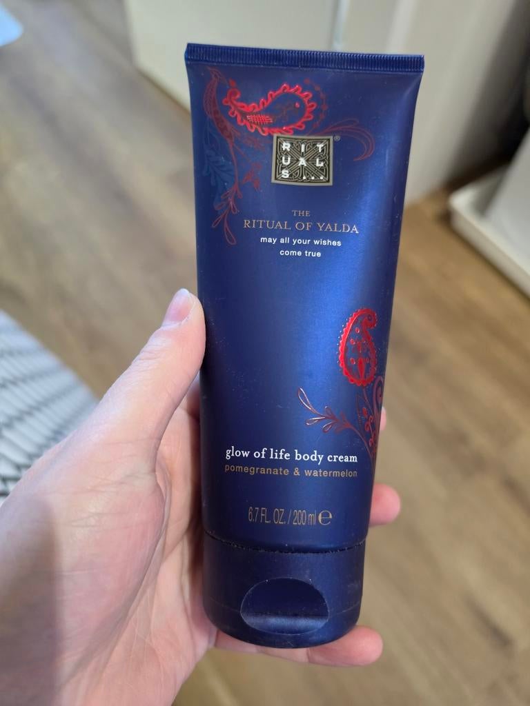 Rituals yalda body cream 200ml, Ophalen of Verzenden, Nieuw, Bad & Douche