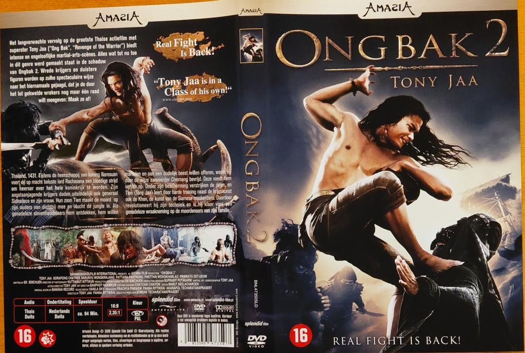 Ong Bak 2 - DVD (Tony Jaa Martial Arts Actie), Cd's en Dvd's, Dvd's | Actie, Vanaf 16 jaar, Ophalen of Verzenden, Gebruikt, Martial Arts