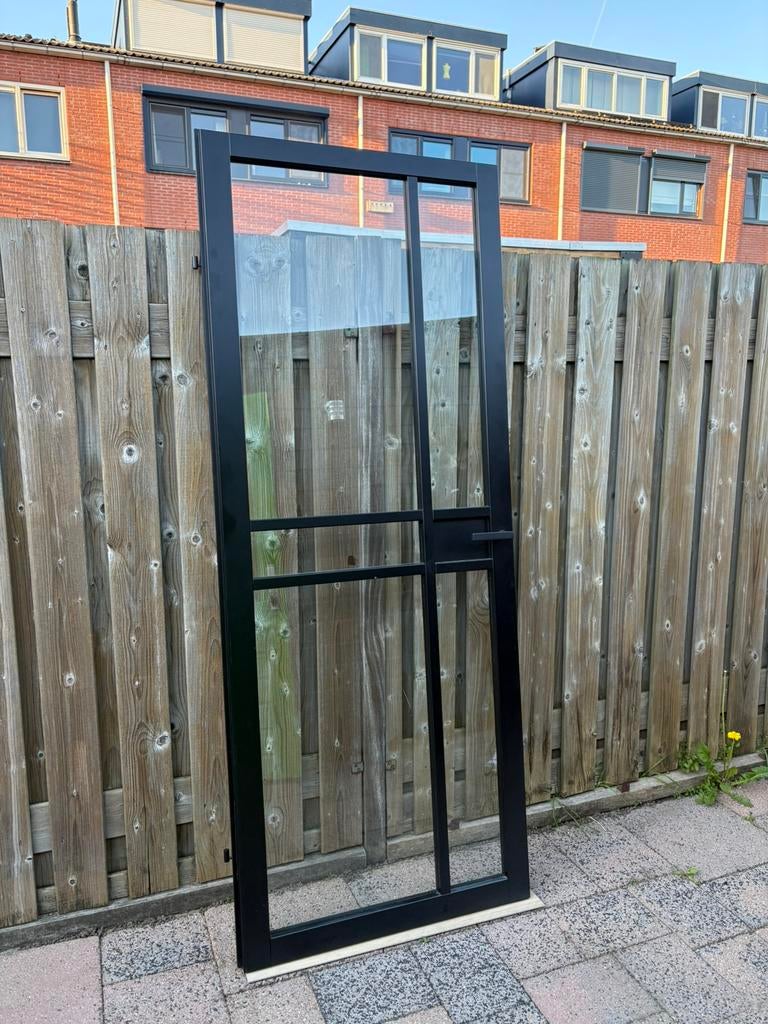 Binnen deur PERTURA 83X211,5CM OPDEK RECHTS, Doe-het-zelf en Verbouw, Deuren en Horren, Ophalen, Binnendeur, 200 tot 215 cm, Glas
