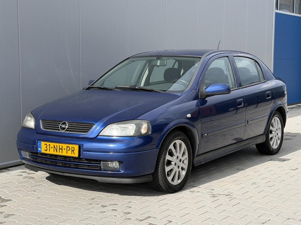 Opel Astra 1.6-16V Njoy - Airco - 4 deurs - Rijdt goed !, Auto's, Voorwielaandrijving, 101 pk, Gebruikt, 4 cilinders