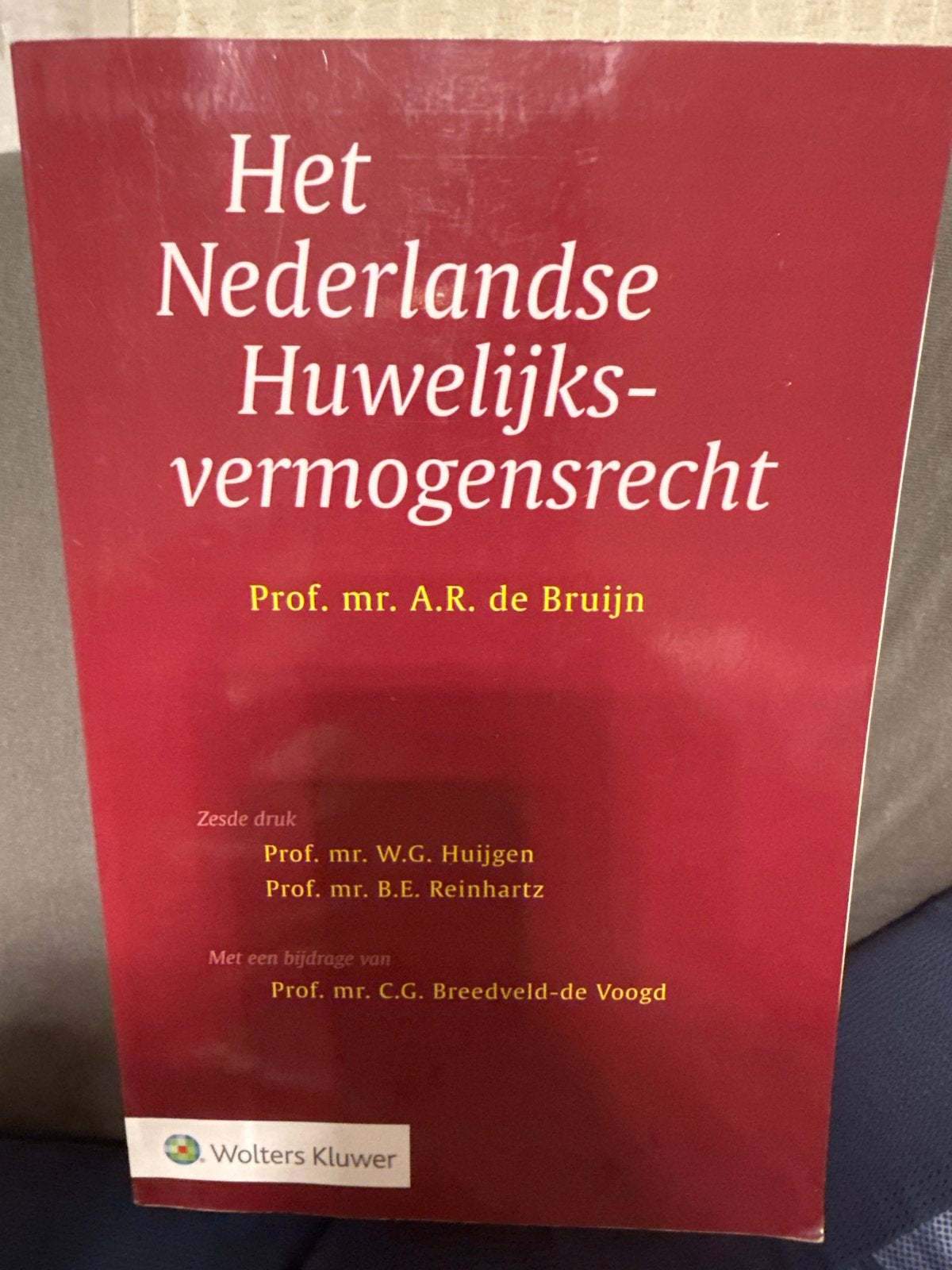 Het Nederlandse Huwelijksvermogensrecht - Zesde druk, Ophalen of Verzenden, Gamma, Nieuw, WO