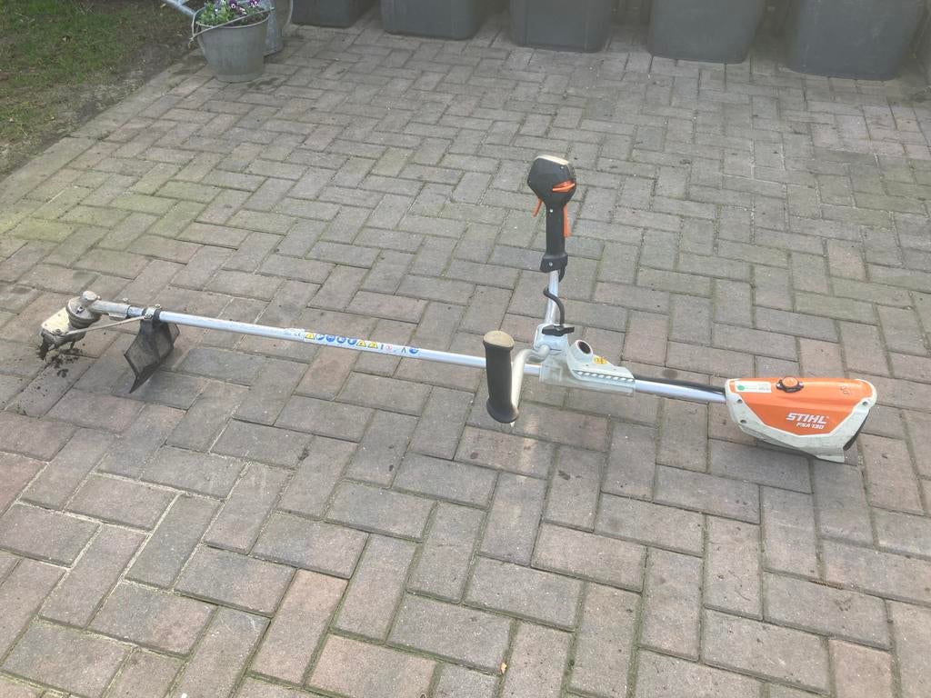 Stihl schoffel machine, Ophalen