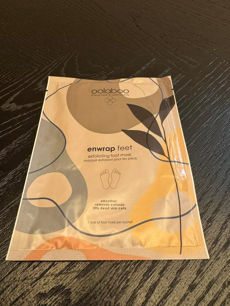 Oolaboo Enwrap exfoliating foot mask nieuw twv €14,00, Ophalen of Verzenden, Nieuw