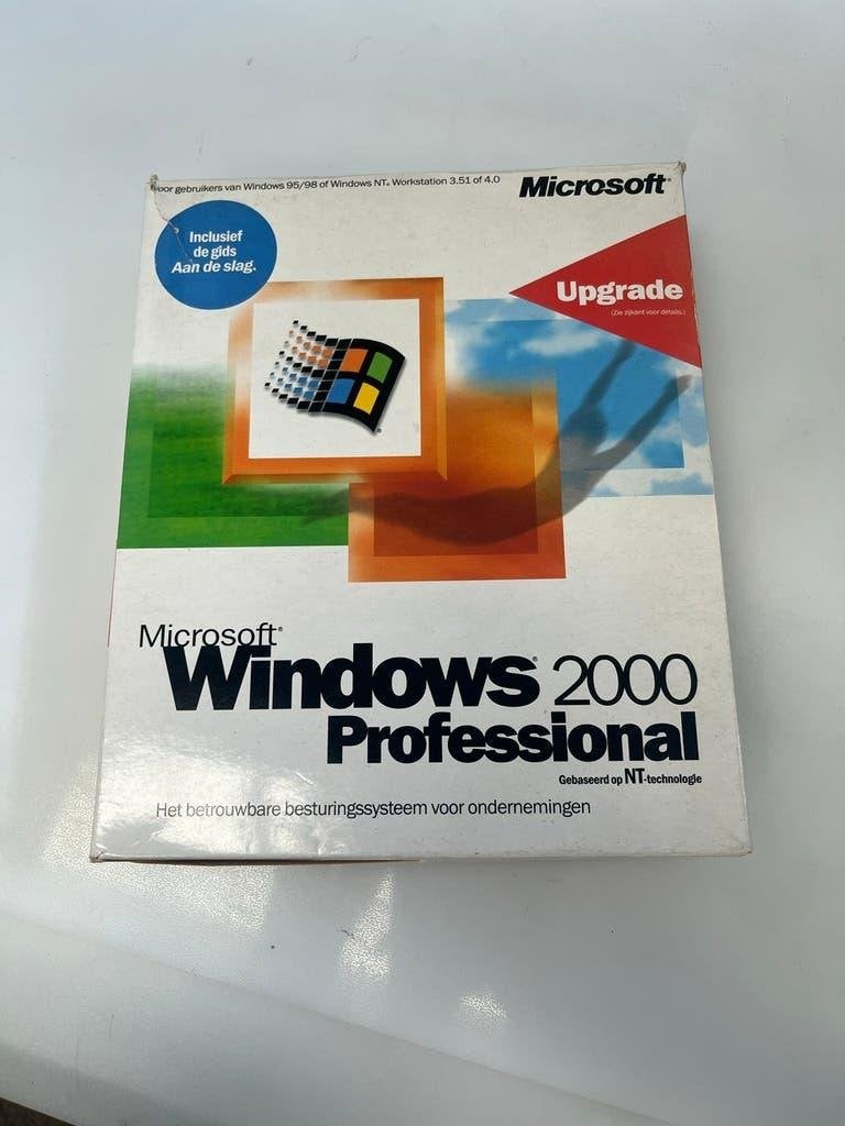 Microsoft Windows 2000 Professional (NL), Computers en Software, Besturingssoftware, Nieuw, Windows, Ophalen of Verzenden