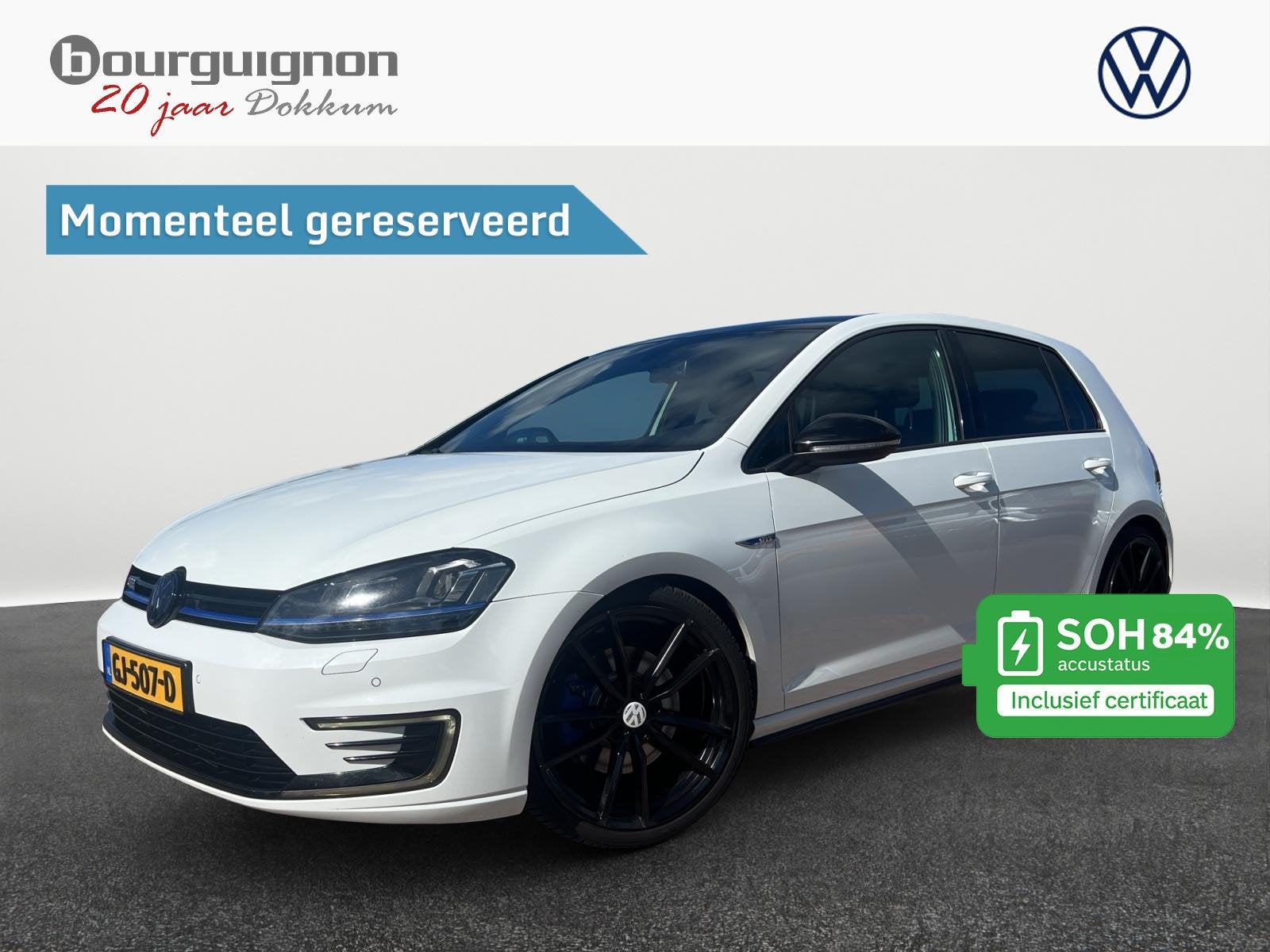 Volkswagen Golf 1.4 TSI GTE | 204Pk | Trekhaak | Leder | A.c, Gebruikt, 4 cilinders, Wit, 1499 kg
