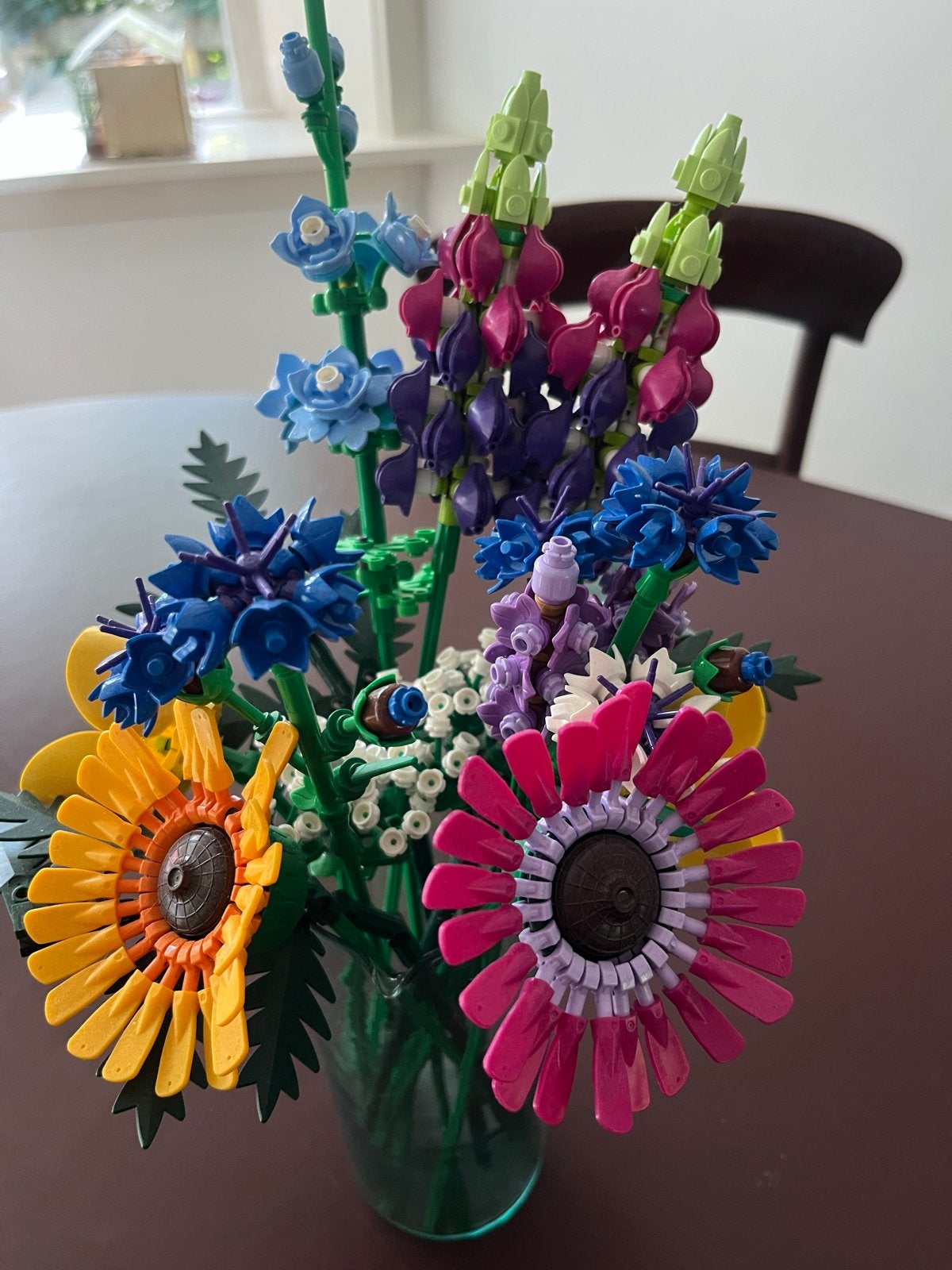 Lego Bloemenboeket - Botanische Collectie, Ophalen, Zo goed als nieuw, Overige merken