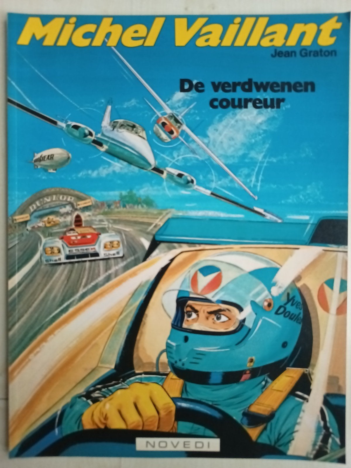 Michel Vaillant - De verdwenen coureur, Eén stripboek, Ophalen of Verzenden, Gelezen, Jean Graton
