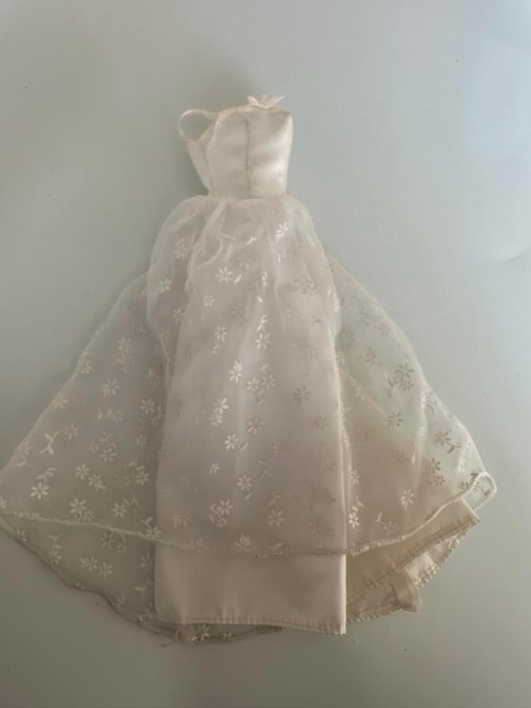 334 Trouwjurk Barbie, Ophalen of Verzenden, Gebruikt
