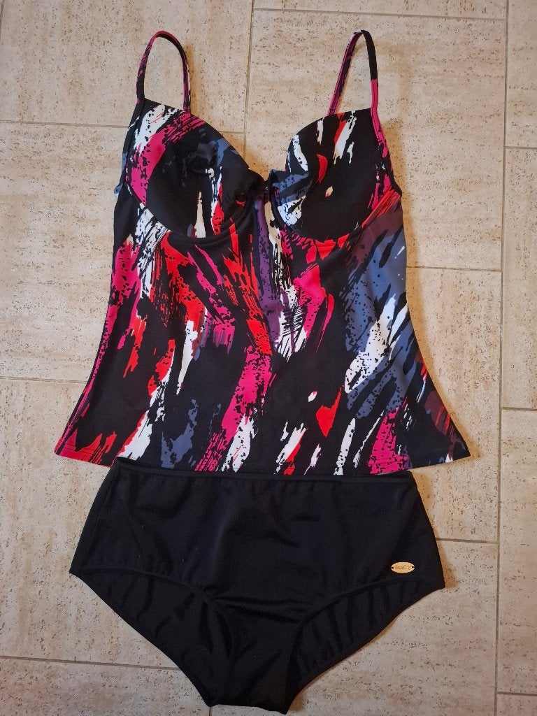 Fashy tankini met beugels maat 38 cup B, Overige kleuren, Fashy, Ophalen of Verzenden, Zo goed als nieuw