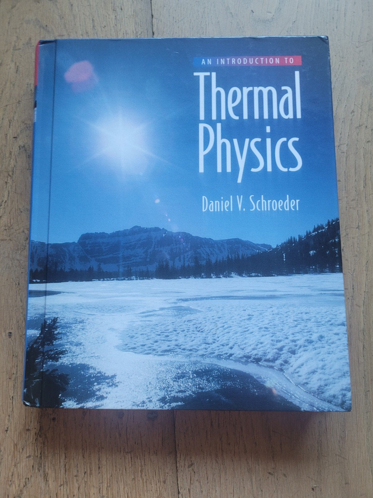 An Introduction to Thermal Physics - Daniel Schroederl V. Sc, Boeken, Gelezen, Daniel V. Schroeder, Ophalen of Verzenden, WO