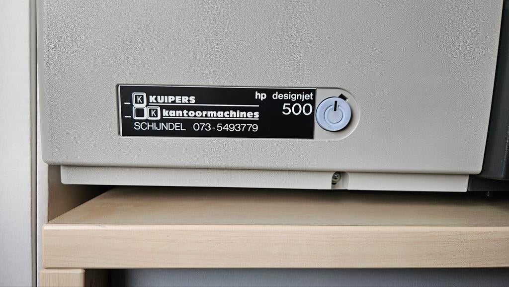 HP DesignJet 500 plotter, Ophalen, Gebruikt, Kleur printen, Printer
