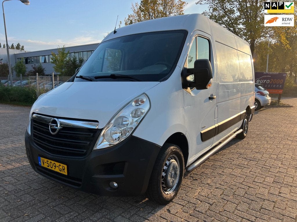 Opel Movano 2.3 CDTI L2H2 - NAVI - CAMERA - AIRCO - 3ZITS, Euro 5, Zwart, 4 cilinders, 2299 cc