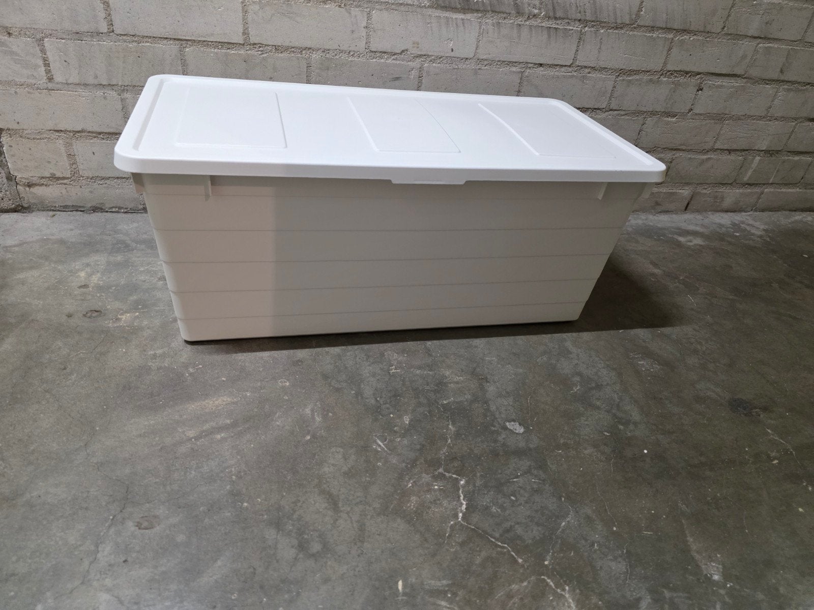 IKEA Sockerbit Opbergbox met deksel - Wit, Ophalen