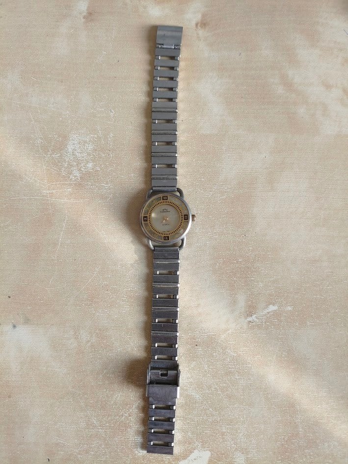 Commodoor Quartz dames horloge ( Romeinse cijfers ), Overige merken, Staal, Gebruikt, Staal