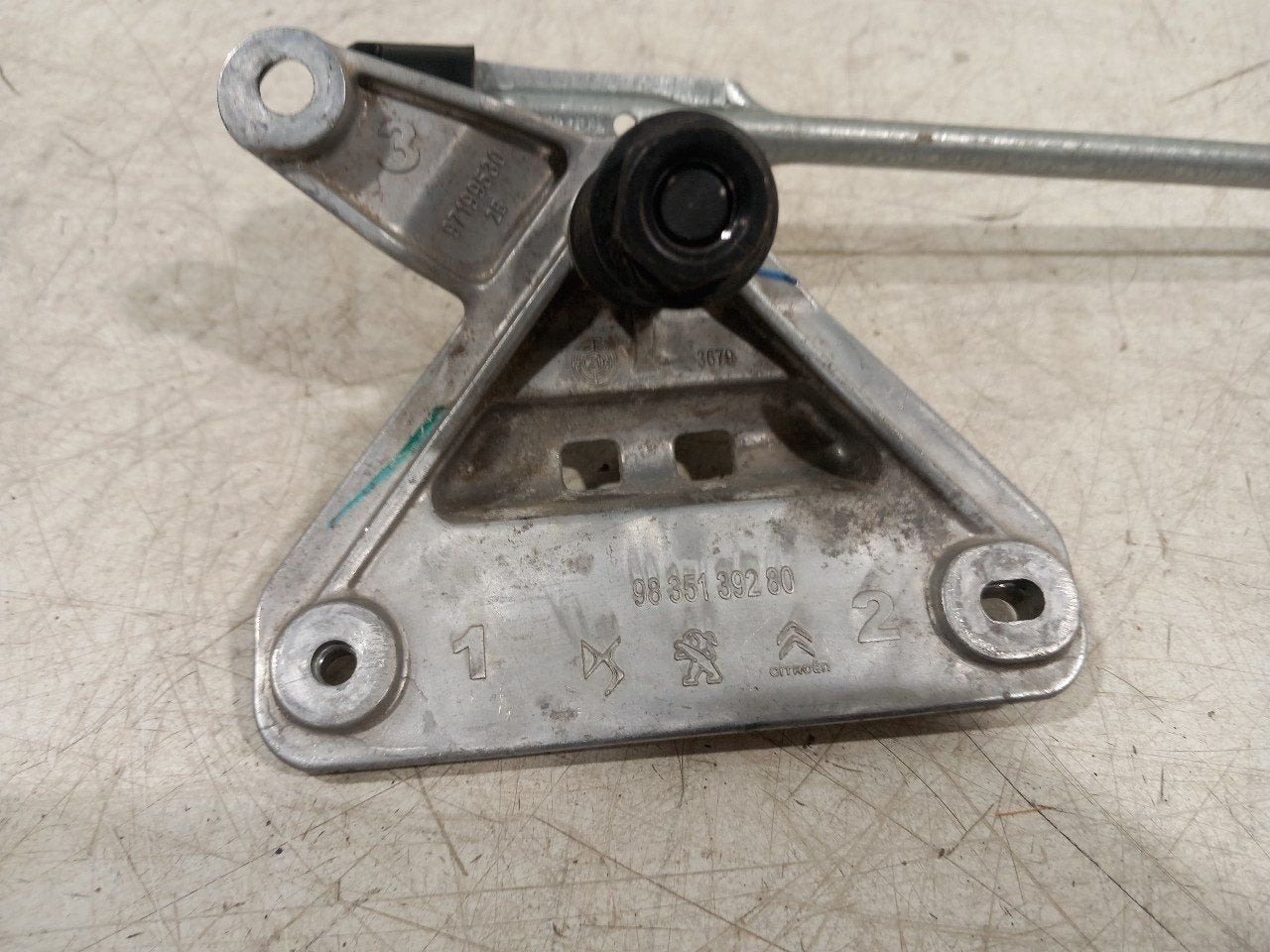 Ruitenwisser mechaniek voor Opel Astra, Auto-onderdelen, Onderdelen@venauto.nl, Van der Ven Autorecycling B.V., Gebruikt, Ettenseweg 76, 4706 PB Roosendaal, The Netherlands