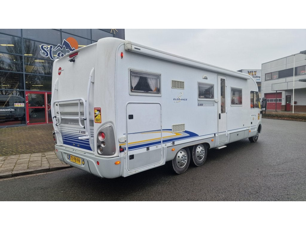 Bürstner Elegance i820 automaat alde verwar, Caravans en Kamperen, Buitenlamp, Fiat, Winterisolatie, Diesel