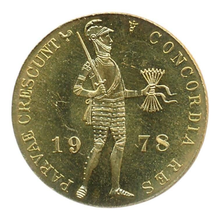 Nederland Gouden Dukaat 1978, Ophalen of Verzenden, Goud