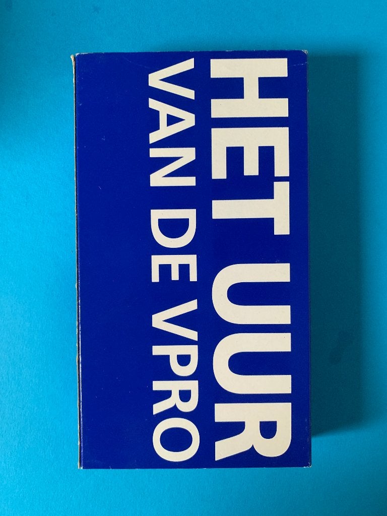 Het Uur van de VPRO - VHS videoband Cassette, Alle leeftijden, Ophalen of Verzenden, Zo goed als nieuw, Documentaire