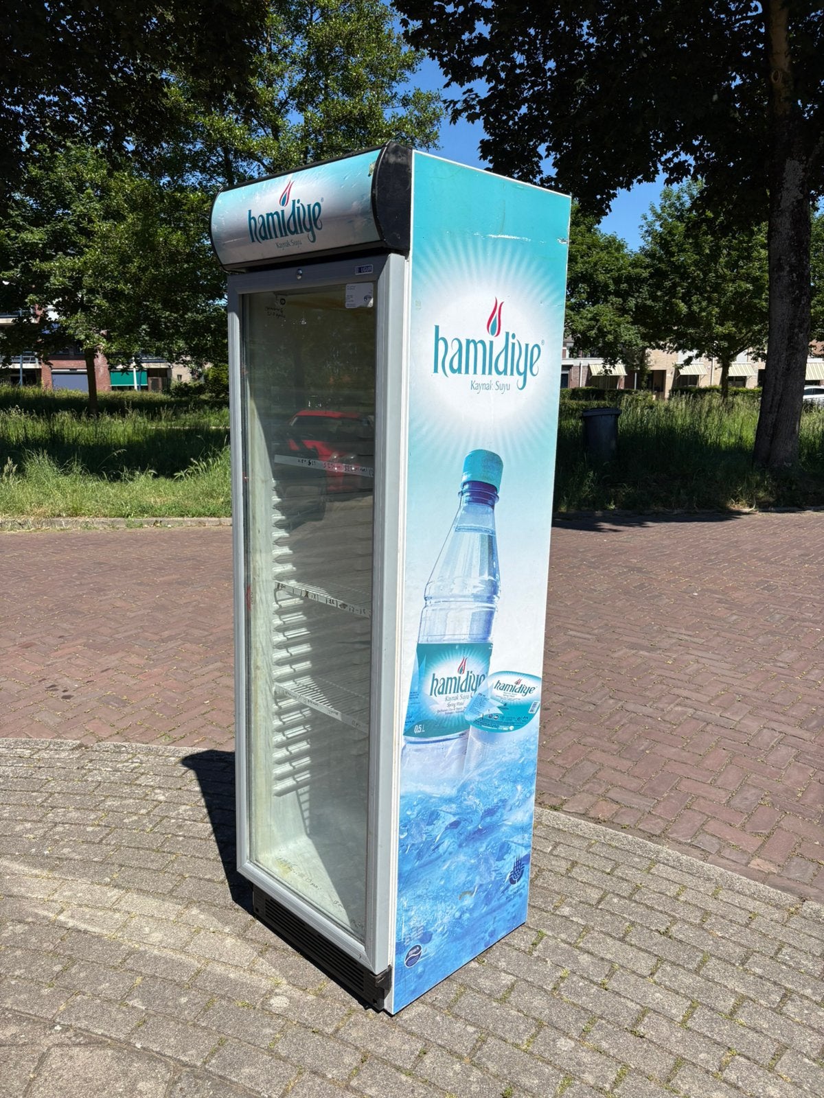 glazendeur koelkast koeling, Ophalen, 200 liter of meer, 60 cm of meer, 160 cm of meer