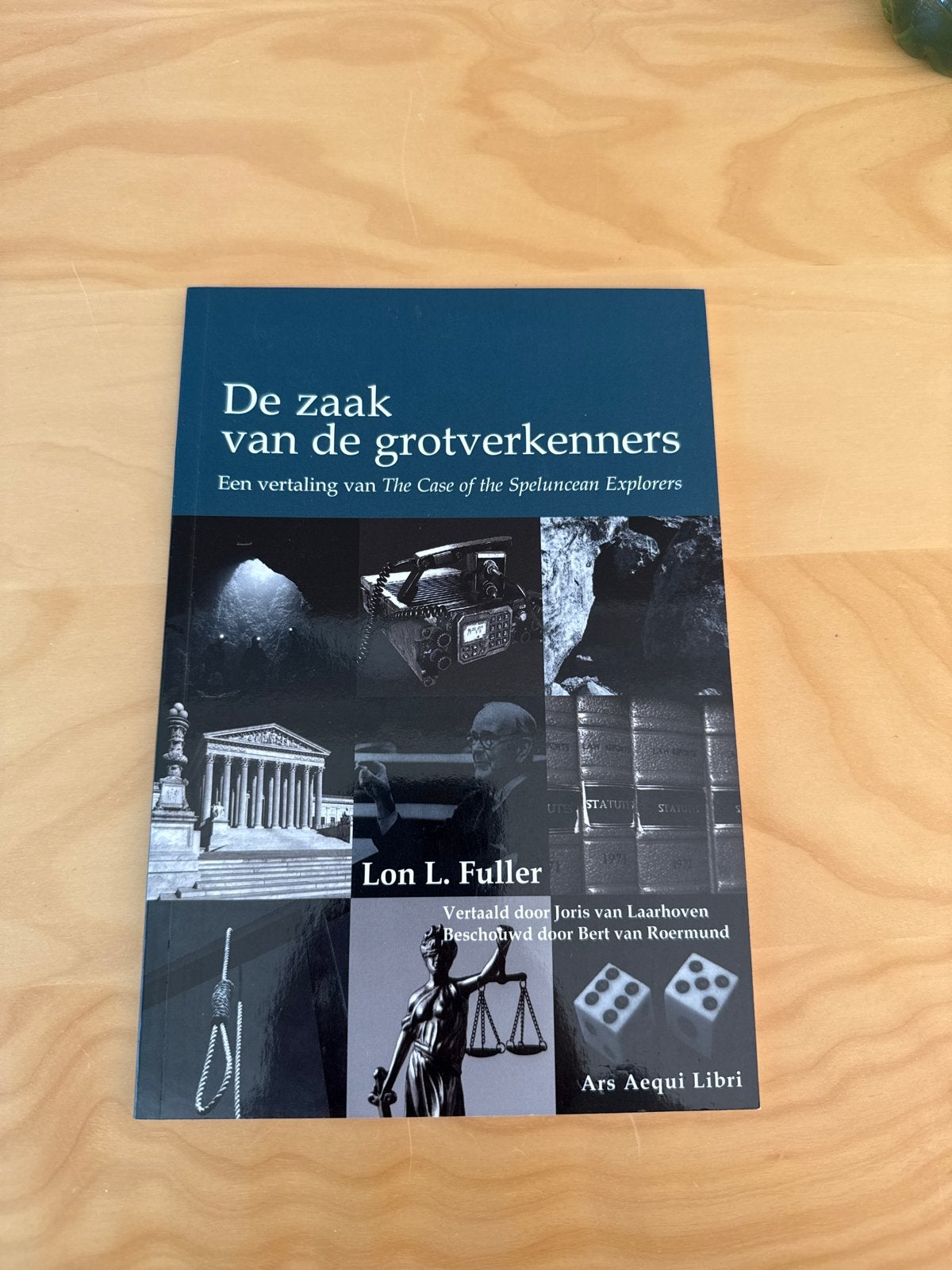 De zaak van de grotverkenners - Lon L. Fuller, Ophalen of Verzenden, Nieuw, Juridisch en Recht, Nederland