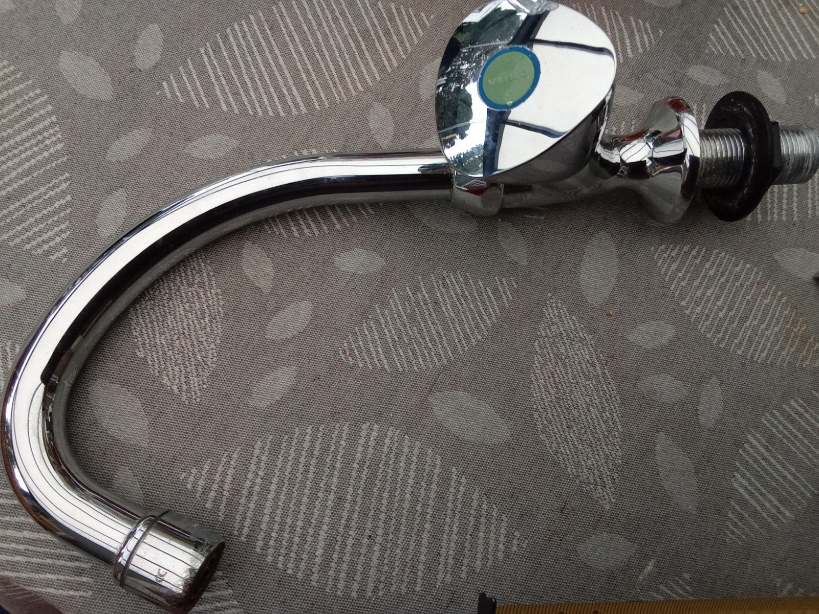 Wasbak kraan., Ophalen of Verzenden, Gebruikt, Chroom, Kraan