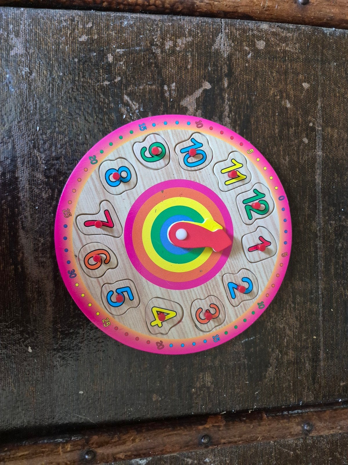 Klok puzzel, Ophalen of Verzenden