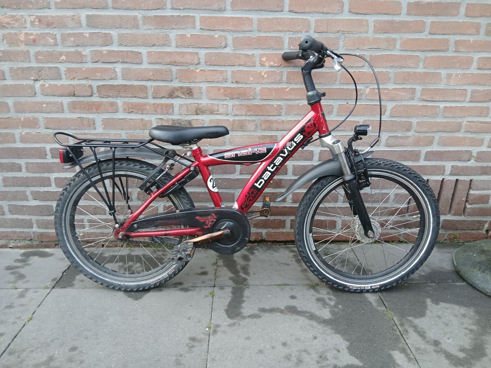 20 inch batavus snake, Fietsen en Brommers, Fietsen | Jongens, Ophalen, Velgrem, Batavus Snake Alpina Trial Yabber cube bulls loekie sparta
