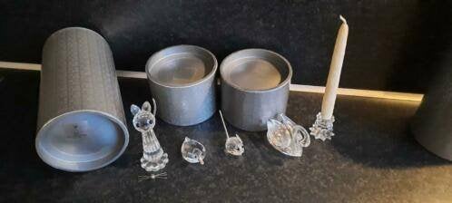 swarovski 5 stuks, Ophalen of Verzenden, Zo goed als nieuw, Figuurtje