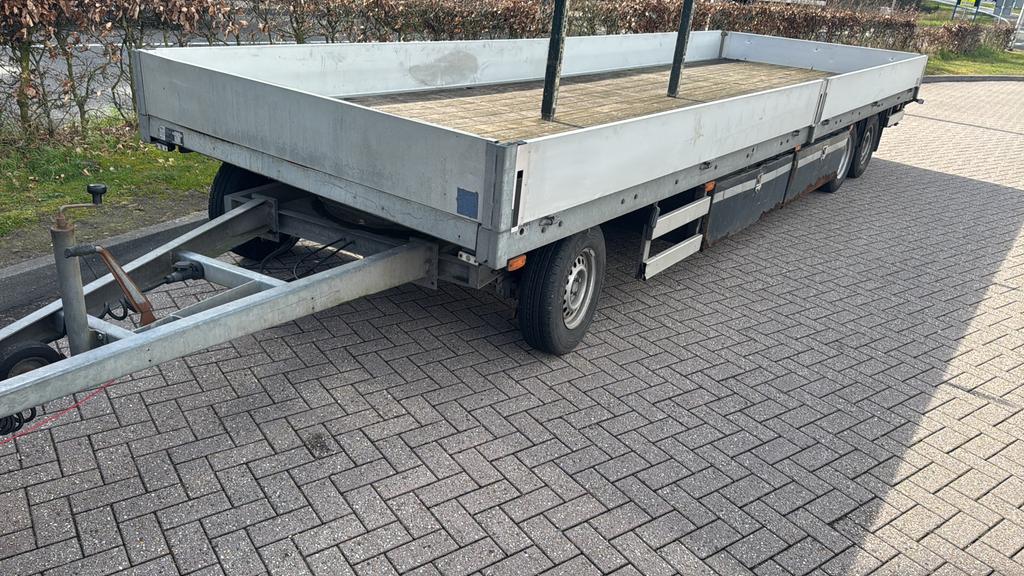 Te koop trias schamelwagen 7.20 lang binne de schoten, Diversen, Rommelmarktspullen, Zo goed als nieuw, Ophalen of Verzenden