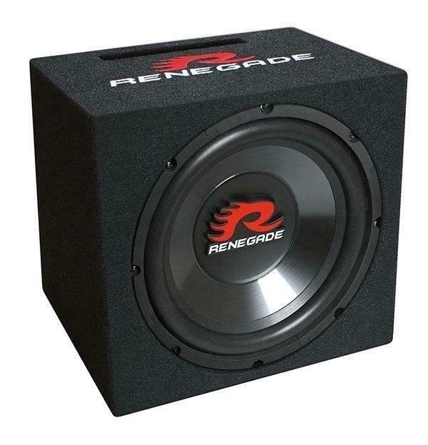 RENEGADE RXV1000 25cm 10 Inch Subwoofer 500 watt, Auto diversen, ., Nieuw, Ophalen of Verzenden, .