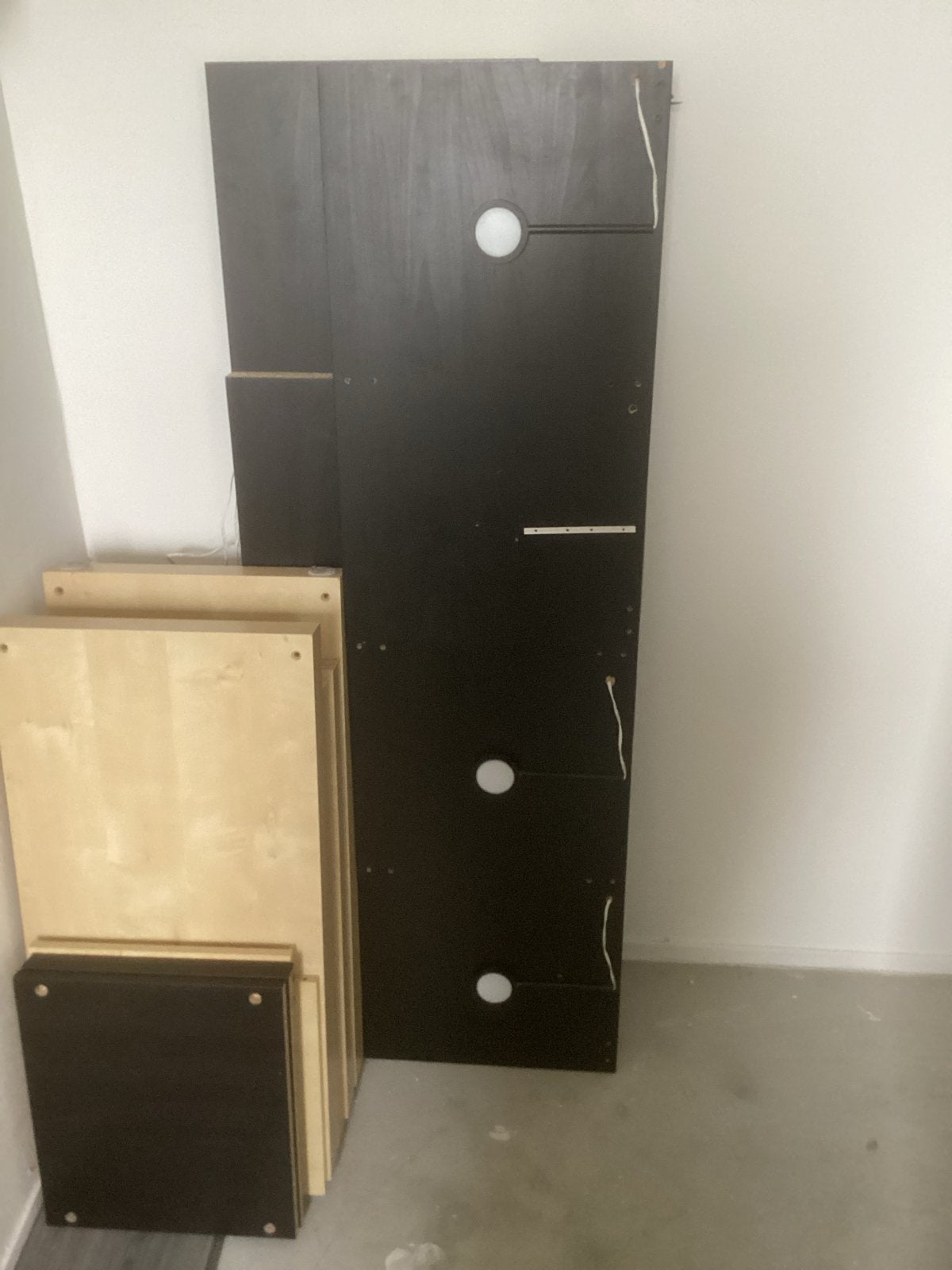 Kallaxkast 4 vaks met verlichting, Huis en Inrichting, Ophalen, Gebruikt, 50 tot 100 cm, Minder dan 25 cm
