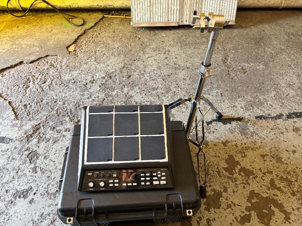 SPD-SX inclusief Roland stand, Ophalen, Gebruikt