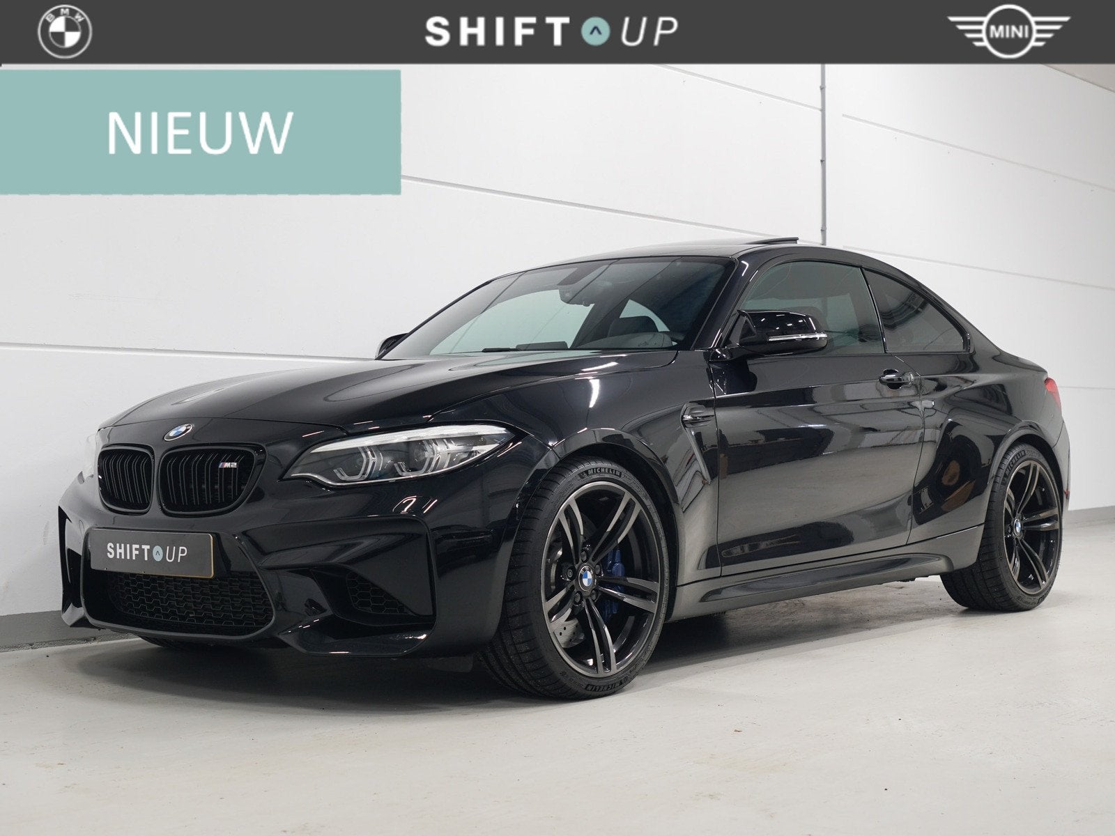 BMW 2 Serie Coupé M2 DCT Schuifdak | Dealeronderhouden | Ha, Gebruikt, 4 stoelen, Zwart, 1470 kg