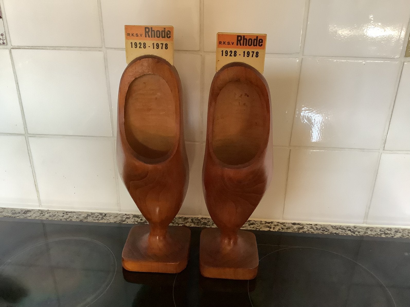 Vintage houten klompen/wooden shoes, Ophalen of Verzenden