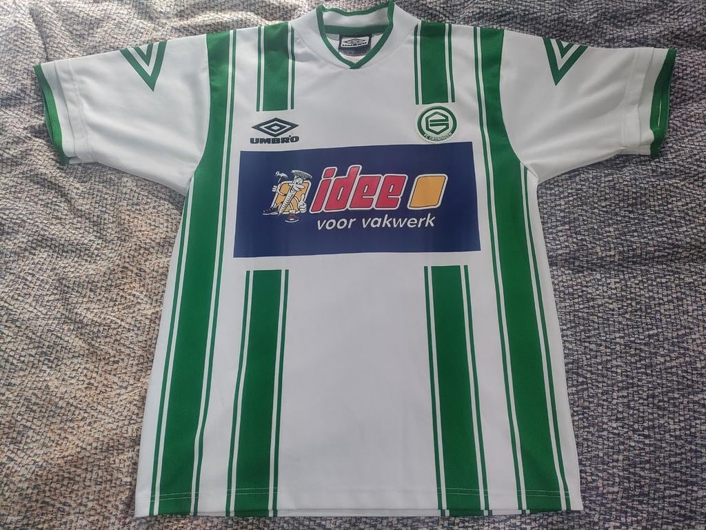 FC Groningen thuisshirt 2000-2001 #7 (maat S), Ophalen of Verzenden, Shirt