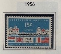 1956 Caraibische Commissie 1946 - 1956 , Postzegels en Munten, Ophalen of Verzenden, Postfris