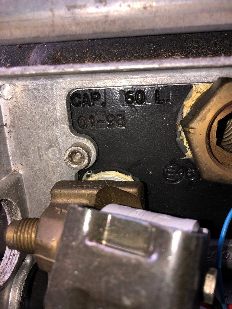 LPG tank Onderdeel met CAP. 60. L., Ophalen, Gebruikt, Overige automerken
